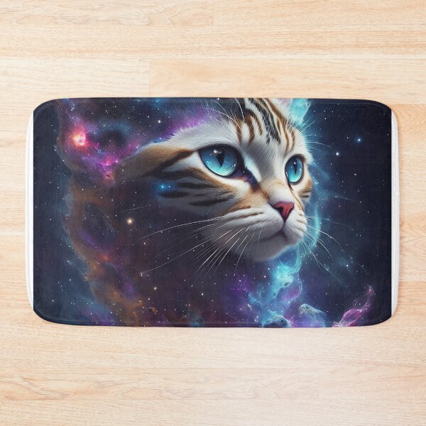 Aperçu de l'œuvre Cat in Space Nebula Adventure créée et vendue par mdhanim.