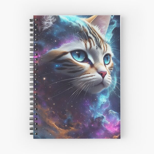 Item preview, Cat in Space Nebula Adventure designed and sold by mdhanim.