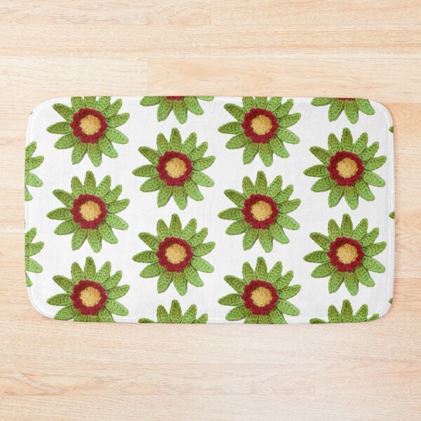 Item preview, Crochet flower green floral  designed and sold by Sasidenidesign.