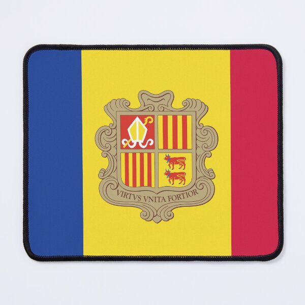 Item preview, Andorra country flag  designed and sold by DeluxBee.
