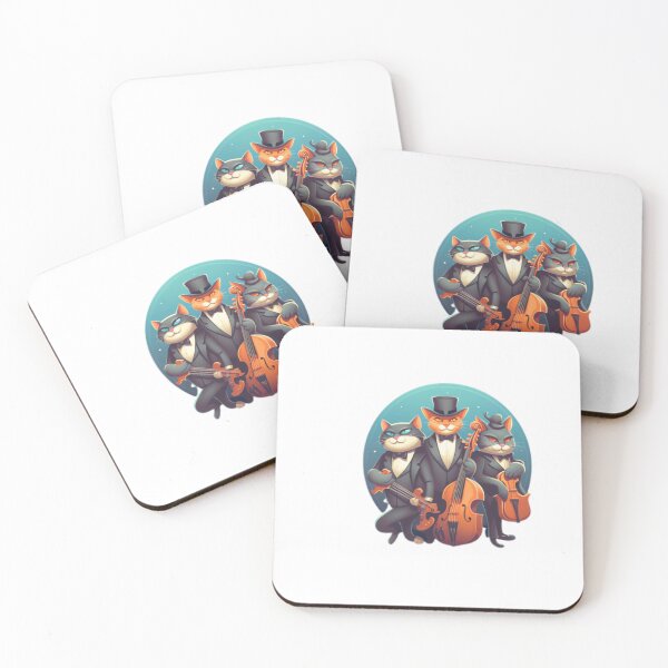 Item preview, Cat Jazz Band 2 designed and sold by Scribblescapes.