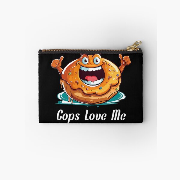 Item preview, Cartoon-style Donut - "Cops Love Me" designed and sold by SADStyleDesigns.