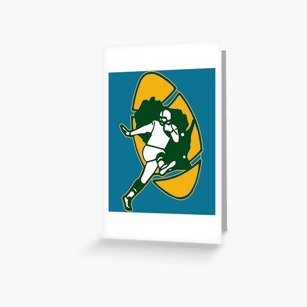 Kick Ball Green Bay-Packers ' Greeting Card for Sale by