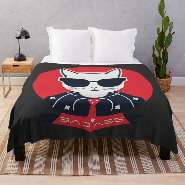 Item preview, Badass Cat with Glasses designed and sold by KOTOdesign.