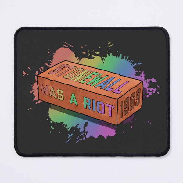 Item preview, Stonewall Was A Riot designed and sold by Art by Veya.