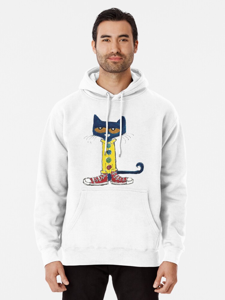 Pete the Cat Pullover Hoodie for Sale by StrongSpotLess Redbubble