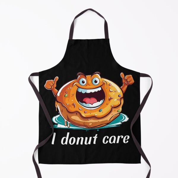 Item preview, Cartoon-style Donut - "I Donut Care" designed and sold by SADStyleDesigns.