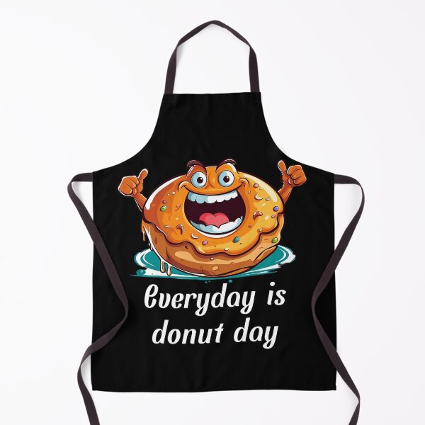 Item preview, Cartoon-style Donut - "Everyday is Donut Day" designed and sold by SADStyleDesigns.