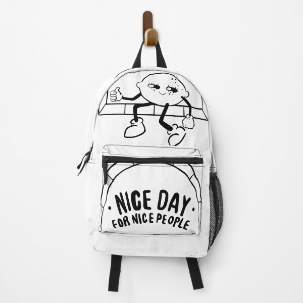 Item preview, nice day for nice people black designed and sold by Hayaldir.
