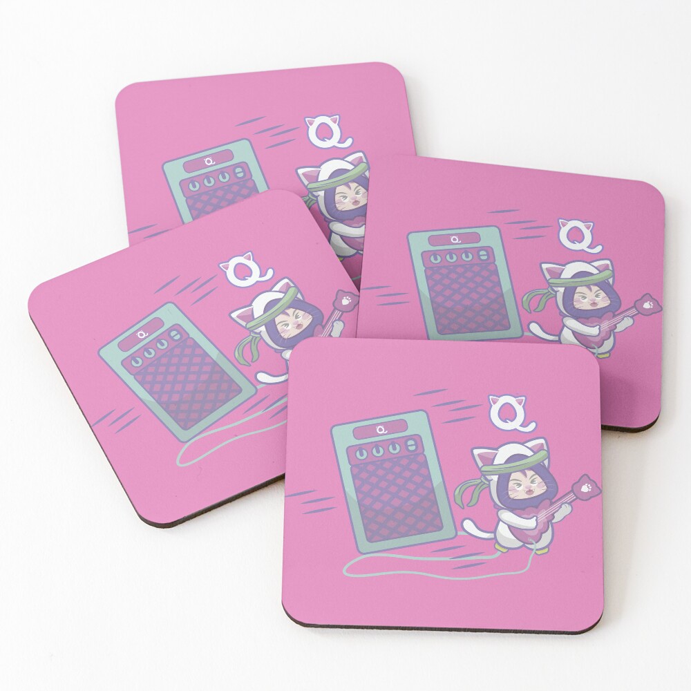 Item preview, Coasters (Set of 4) designed and sold by TheQMagicStore.
