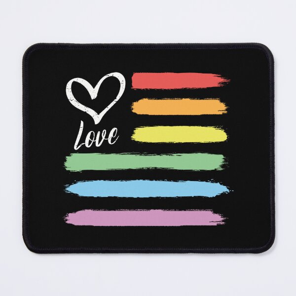 Item preview, Rainbow American Flag LGBT designed and sold by Blok45.