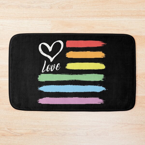Item preview, Rainbow American Flag LGBT designed and sold by Blok45.