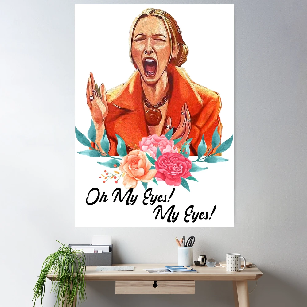 Inga Targa In Metallo Oh My Eyes Phoebe Buffay - 20,3 X 30,5 Cm - Decorazione Da Parete Per Fan Di Friends