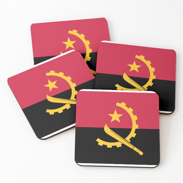 Item preview, Angola country flag  designed and sold by DeluxBee.