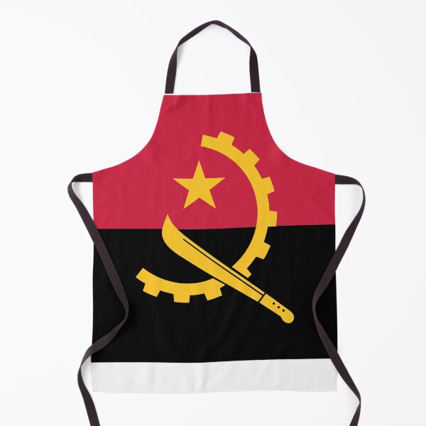 Item preview, Angola country flag designed and sold by DeluxBee.