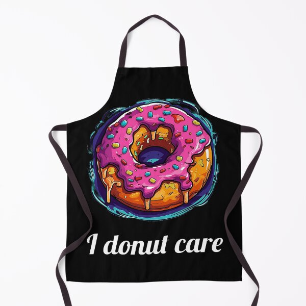 Item preview, Delicious Pink Glazed Donut - "I Donut Care" designed and sold by SADStyleDesigns.