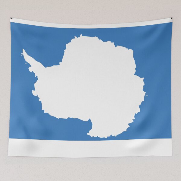 Item preview, Antarctica country flag  designed and sold by DeluxBee.