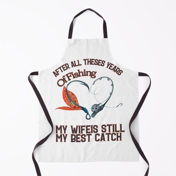 Item preview, After All Theses Years Of Fishing My Wife Is Still My Best Catch STIKRES  designed and sold by Dark-Matter02.