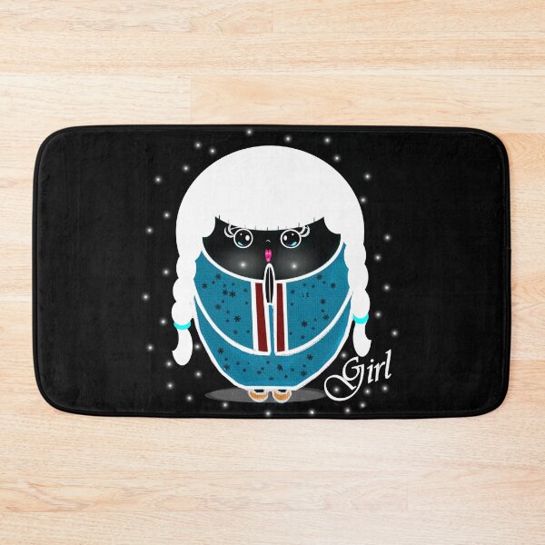 Item preview, Cute Girl -reverse color effect designed and sold by Shirley cute art .