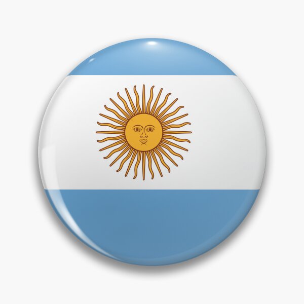 Item preview, Argentina country flag  designed and sold by DeluxBee.