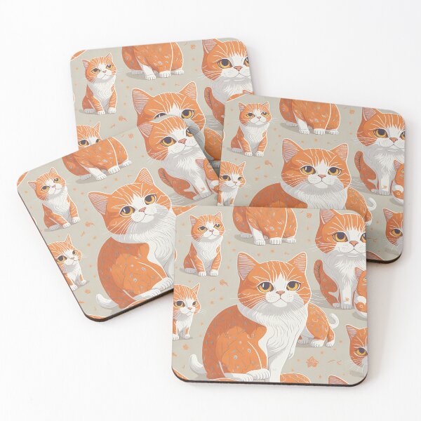 Item preview, Vintage Cat Couture Repeat Pattern of Adorable Felines designed and sold by mdhanim.