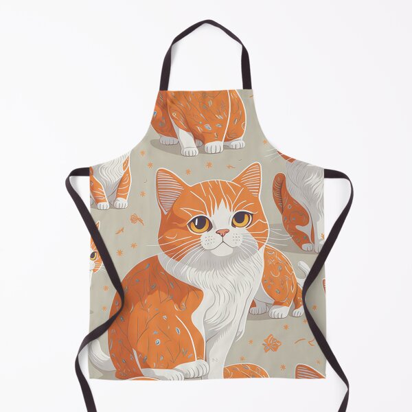 Item preview, Vintage Cat Couture Repeat Pattern of Adorable Felines designed and sold by mdhanim.