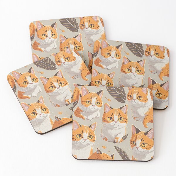 Item preview, Vintage Purrfection Repeat Pattern with Cute Cats designed and sold by mdhanim.