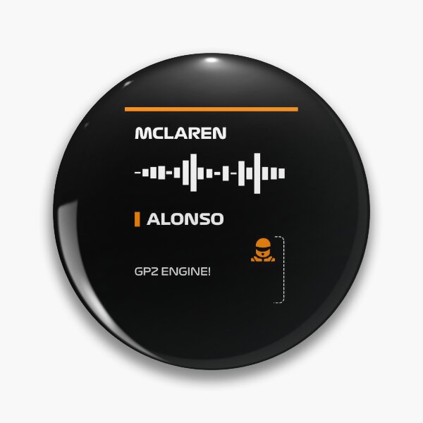 Item preview, Alonso gp2 engine radio message dark (Francesco) designed and sold by ff1merch ..