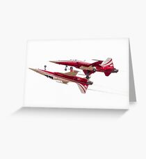 Air Force Demonstration Team Acrobatic Greeting Card