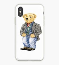 Cowboy Denim Polo Bear iPhone Case