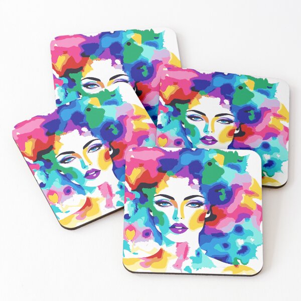 Item preview, Chromatic Goddess | Pop Art Chic designed and sold by Mehwish.