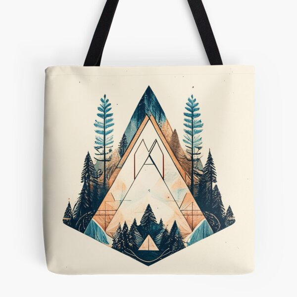 Artikelvorschau, Geometric pattern, abstract, triangle, forest, natural force, belief, architecture entworfen und verkauft von Gugurat.