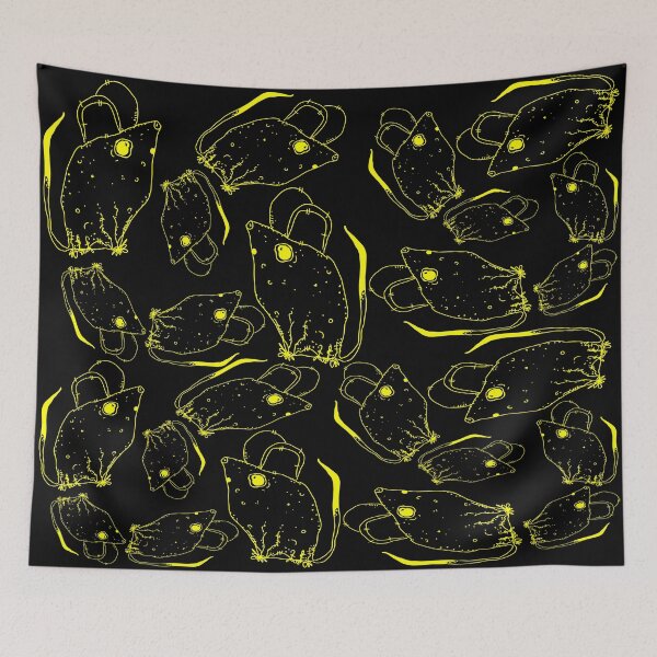Item preview, TINY BUT MIGHTY YELLOW RODENT MOUSE  designed and sold by GIVENGRACE.ART.
