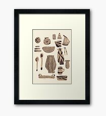 Dinnerware for Entertaining, 1958 Framed Print