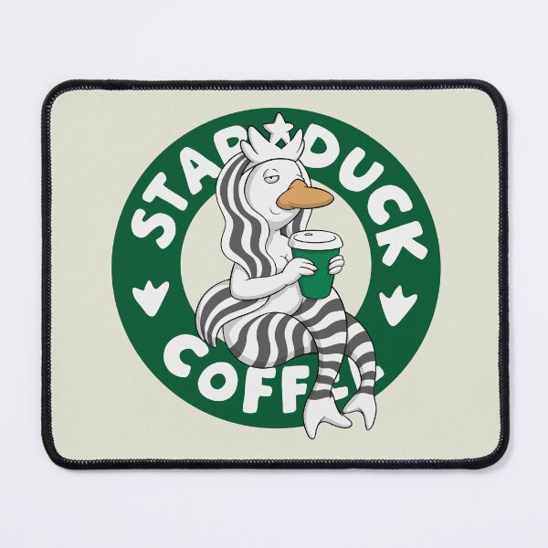 Item preview, star duck coffee designed and sold by ComicadaArt.