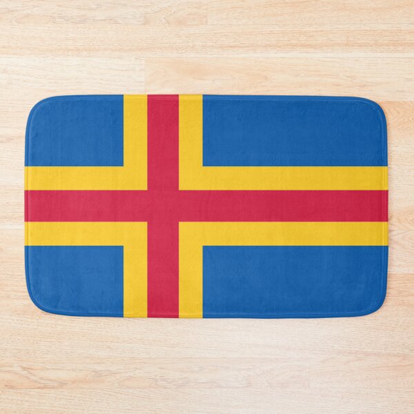Item preview, Åland Islands country flag  designed and sold by DeluxBee.