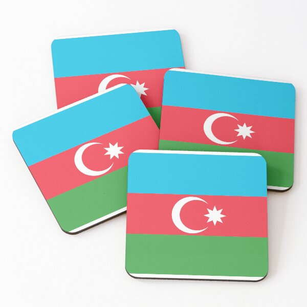 Item preview, Azerbaijan country flag  designed and sold by DeluxBee.