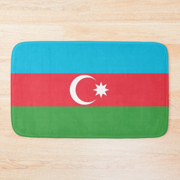 Item preview, Azerbaijan country flag  designed and sold by DeluxBee.