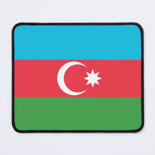 Item preview, Azerbaijan country flag  designed and sold by DeluxBee.
