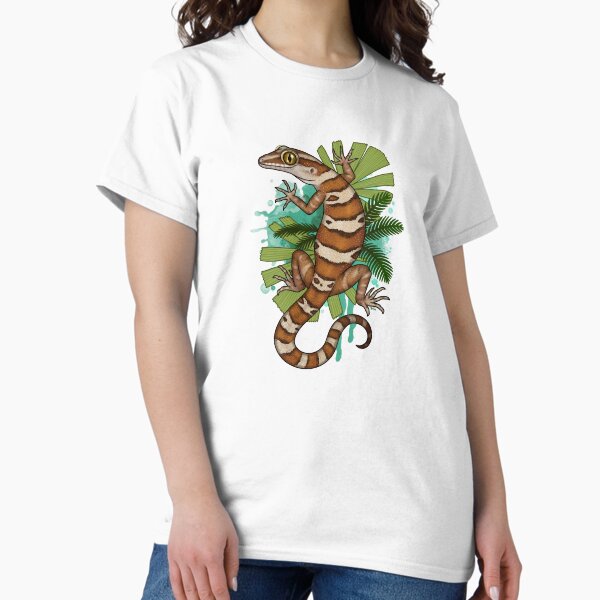 Vista previa del artículo con la obra «Gecko de cola anillada», diseñado y vendido por miss-varanus.