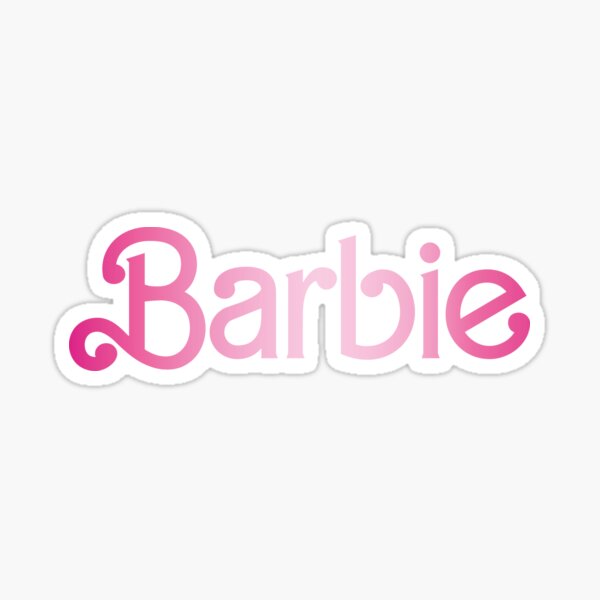 Barbie Pink T Shirt Iron on Transfer Decal