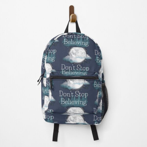 Item preview, Do not Stop Believing - moon at night designed and sold by Ball-and-Match.