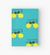 Elwood and Jake tee design Hardcover Journal