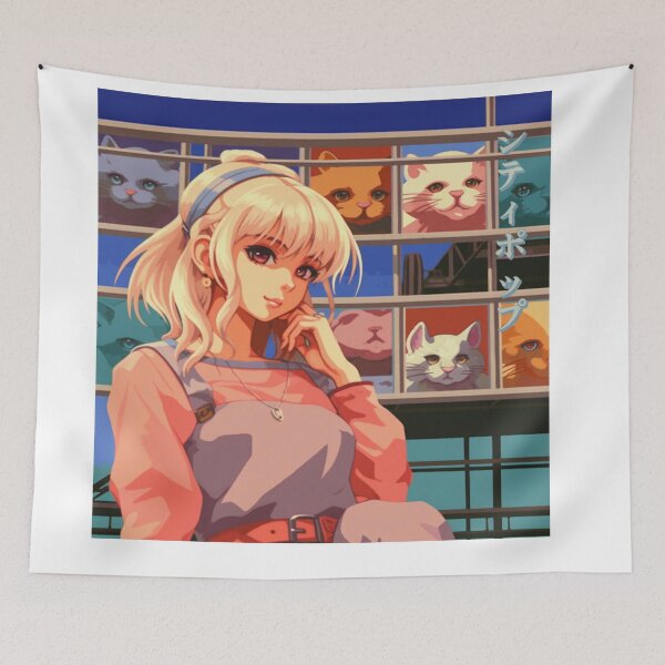 Item preview, Aesthetic Anime Girl designed and sold by TMDNE.
