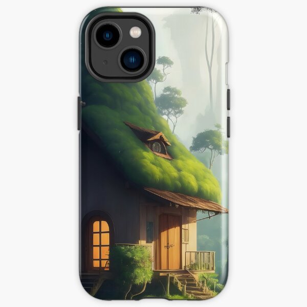 FJP0069 - The Magic House in the Tropics iPhone Tough Case