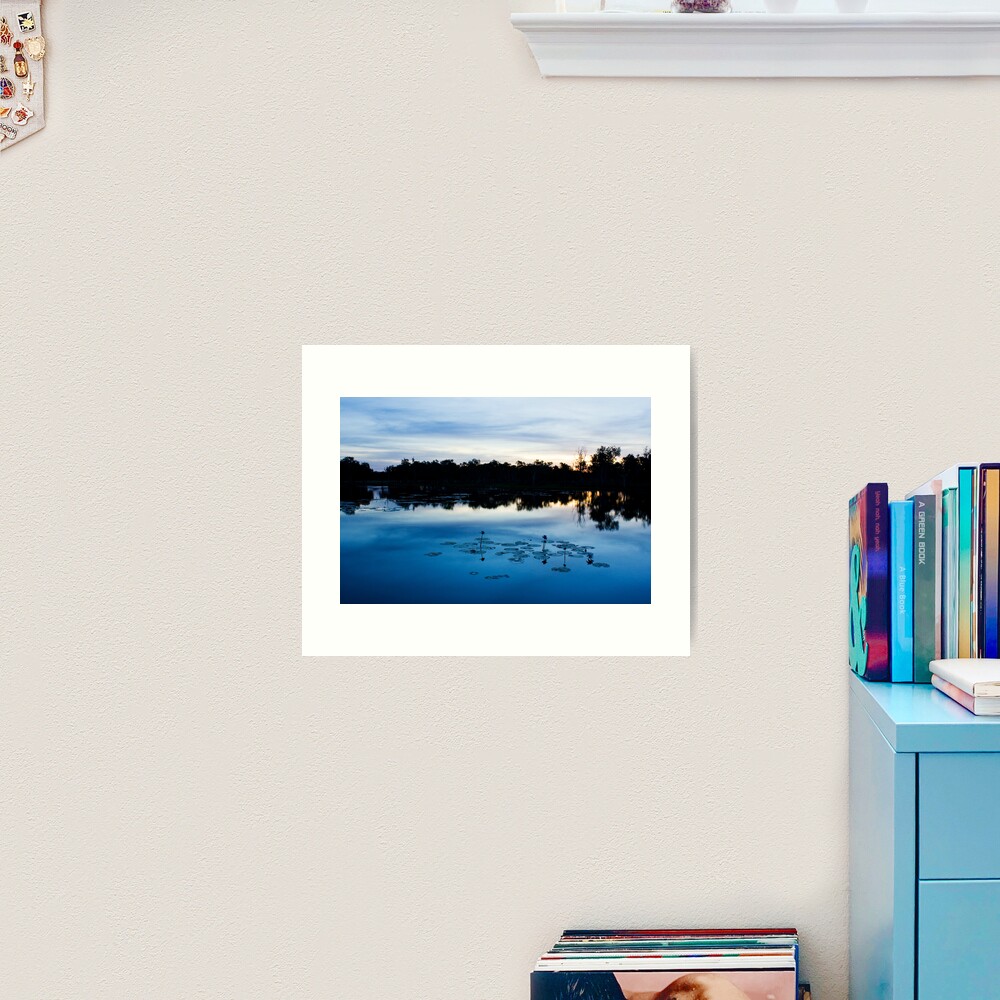 Dusk at Deadman's Ck. Art Print