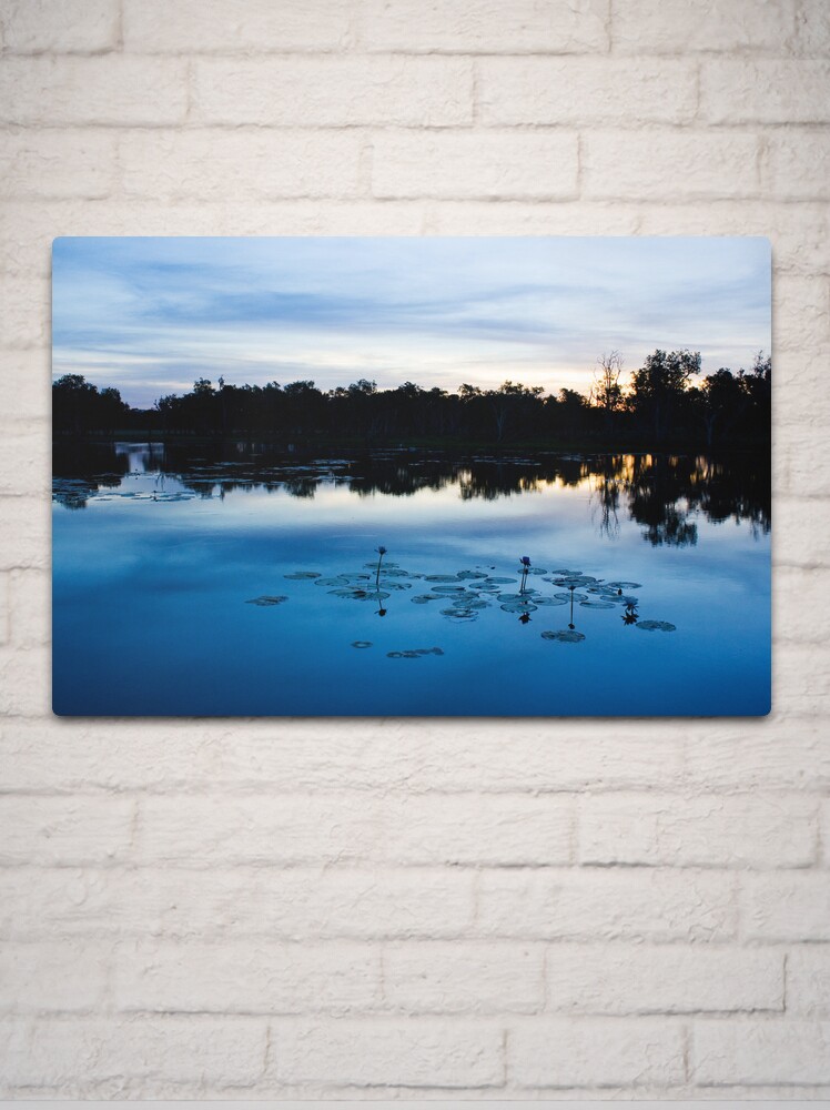 Thumbnail 2 of 4, Metal Print, Dusk at Deadman's Ck. designed and sold by Tim Wootton.