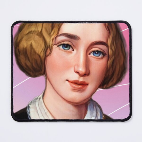 Item preview, English Novelist George Eliot illustration designed and sold by Litstoy.