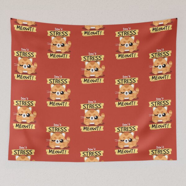 Item preview, Don't stress meowt designed and sold by NemiMakeit.