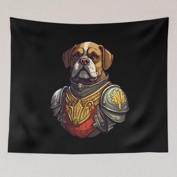 Item preview, The Loyal Boxer Defender designed and sold by BrilliantTShop.